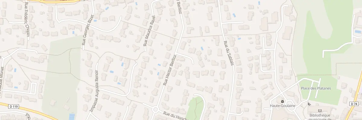 Plan du 11 Rue hector berlioz à Haute-Goulaine