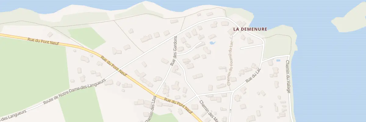 Plan du 61 Rue des Pêcheurs à Joué-sur-Erdre