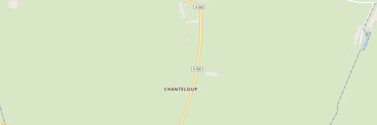 Plan du 6 Chanteloup à Huberville