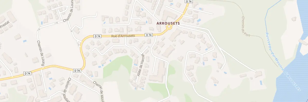 Plan du 108B Rue d’Arrousets à Bayonne