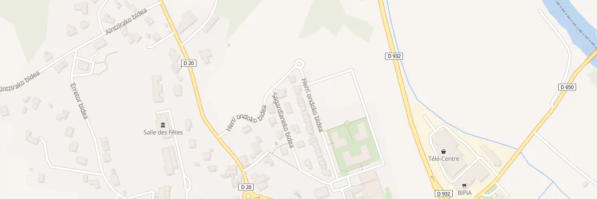 Plan du 272 Herri ondoko bidea à Larressore