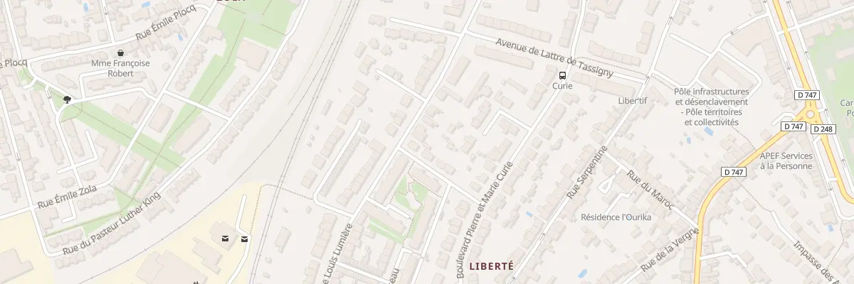 Plan du 71 Rue Louis Lumière à La Roche-sur-Yon