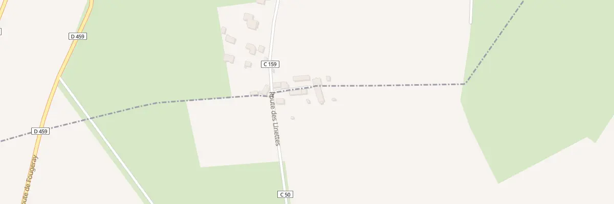 Plan du 9 Rte des Linettes à Vains