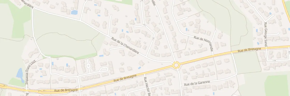Plan du 10 Rue de la chénardière à Haute-Goulaine