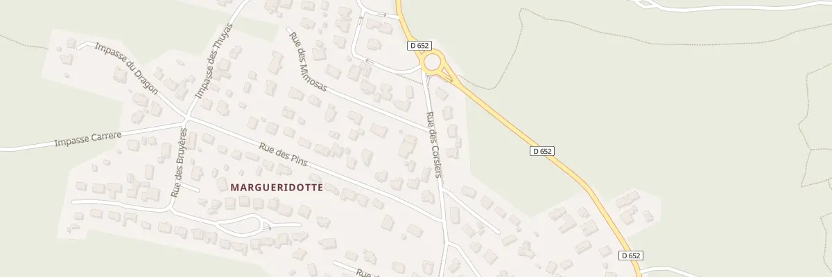 Plan du 1 Rue des Mimosas à Labenne