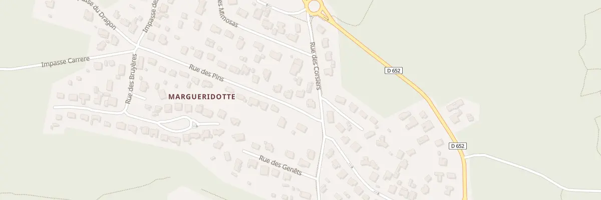 Plan du 28 Rue des Pins à Labenne