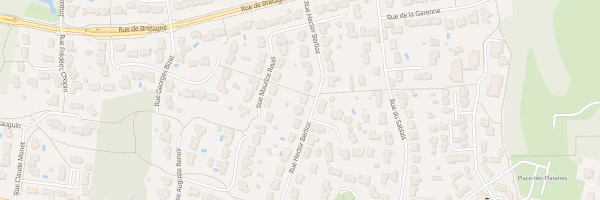 Plan du 8 Rue hector berlioz à Haute-Goulaine