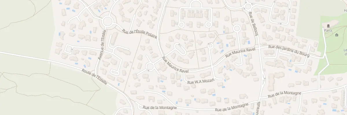 Plan du 2 Imp C Franck à Labenne