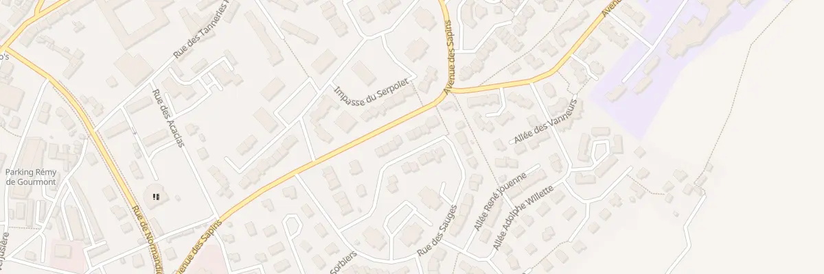 Plan du 29 Rue des Sauges à Coutances