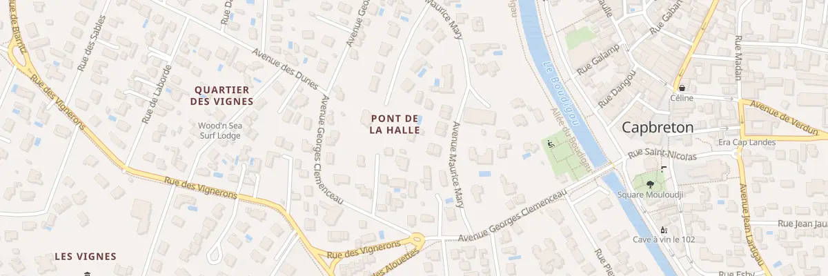 Plan du 5I Rue Maurice Mary à Capbreton