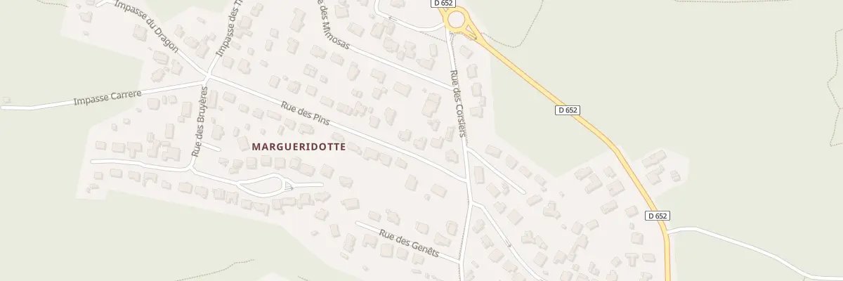 Plan du 30 Rue des Pins à Labenne