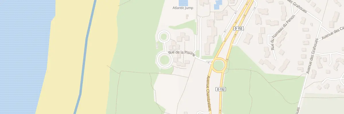 Plan du 12 Rue de la Piscine à Seignosse