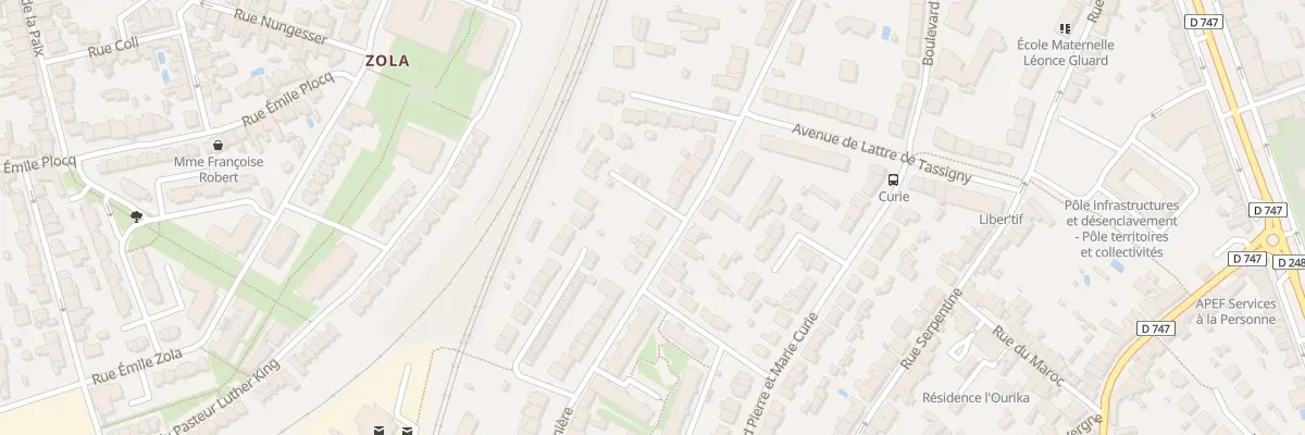 Plan du 68 Rue Louis Lumière à La Roche-sur-Yon