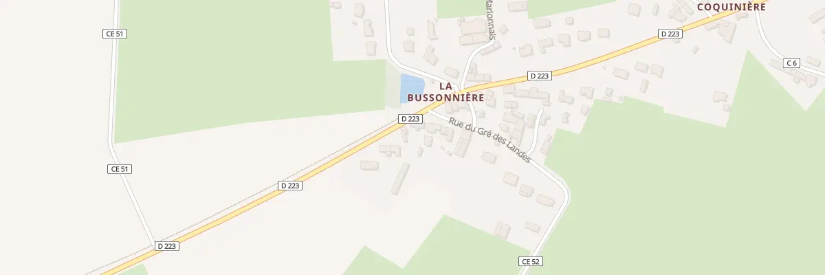 Plan du 60 Rte de Ligné à Petit-Mars