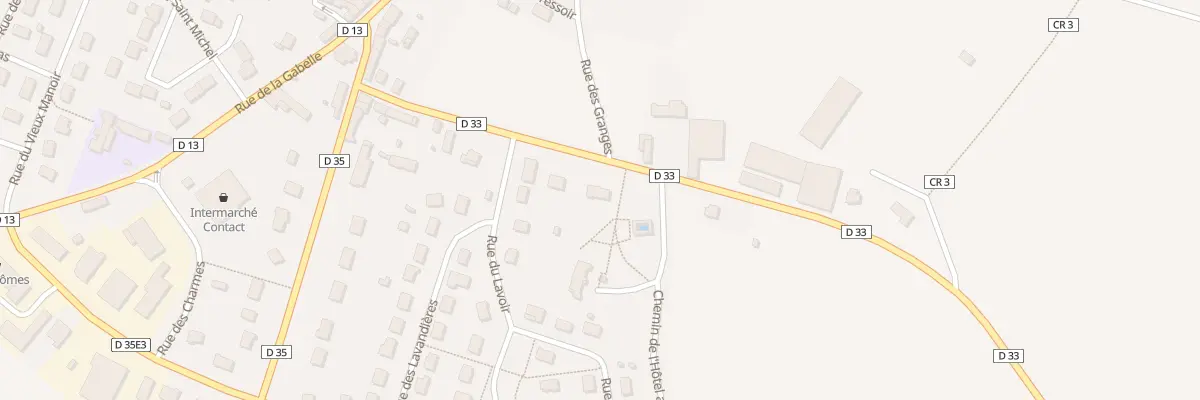 Plan du 10B Rue du Bocage à Cérences