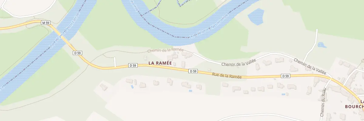 Plan du 5006 La Ramee à Saint-Fiacre-sur-Maine