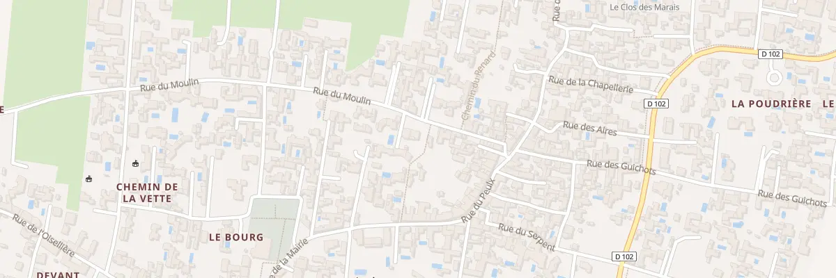 Plan du 5 Rue du Moulin à Loix