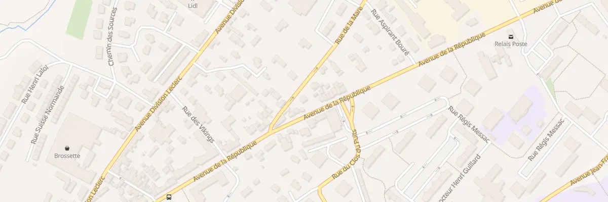 Plan du 9018 Rue de la Mare à Coutances