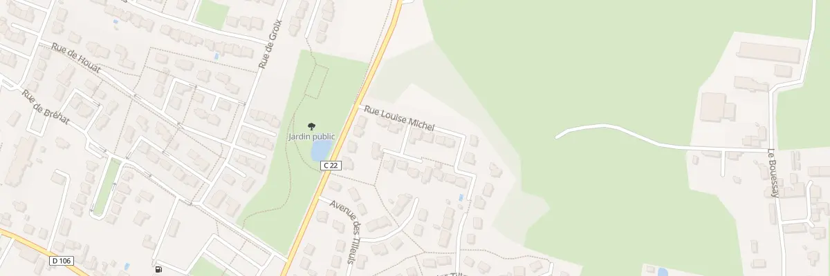 Plan du 6 Rue Louise Michel à La Bouëxière