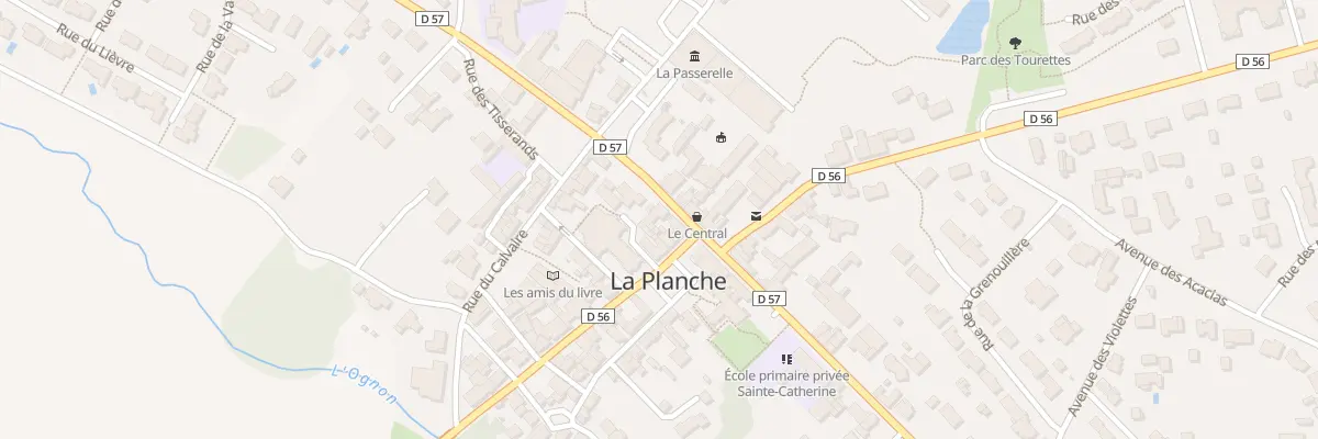 Plan du 31 Rue de nantes à La Planche