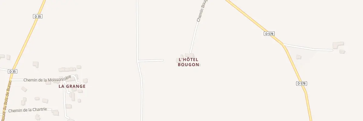 Plan du 5441 L’Hotel Bougon à Cérences