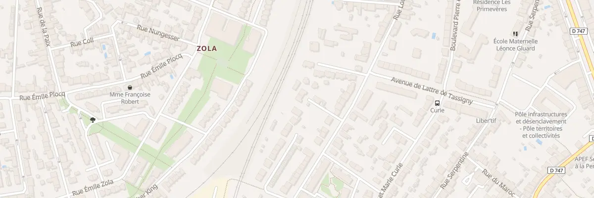 Plan du 66 Rue Louis Lumière à La Roche-sur-Yon