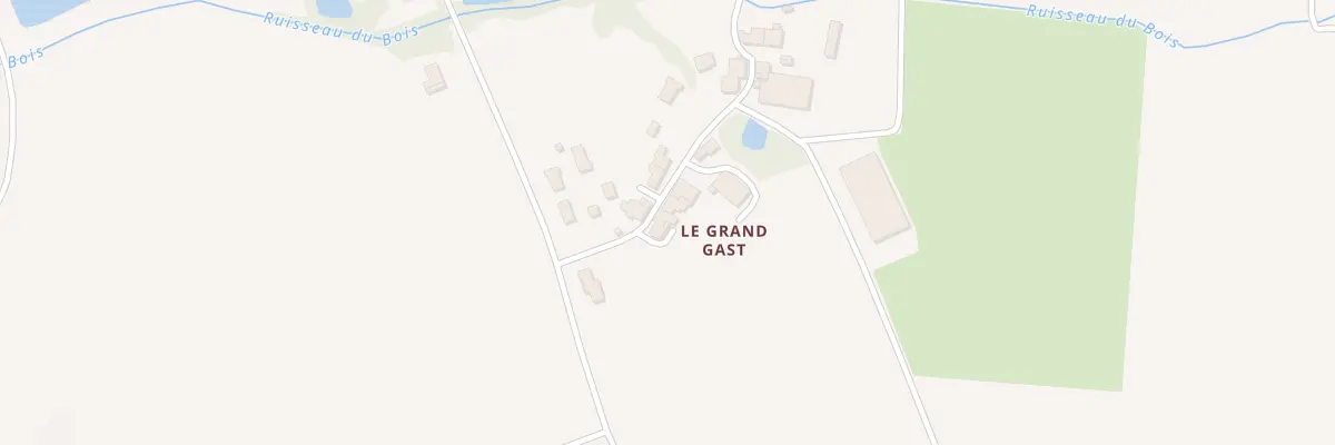 Plan du 4 Le Grand Gast à La Planche