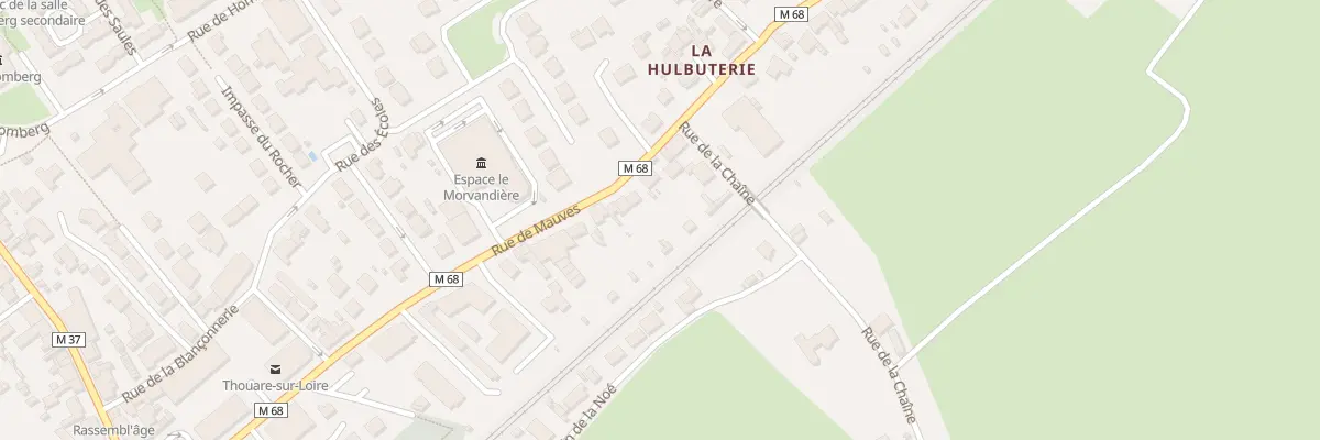 Plan du 36 Rue de Mauves à Thouaré-sur-Loire