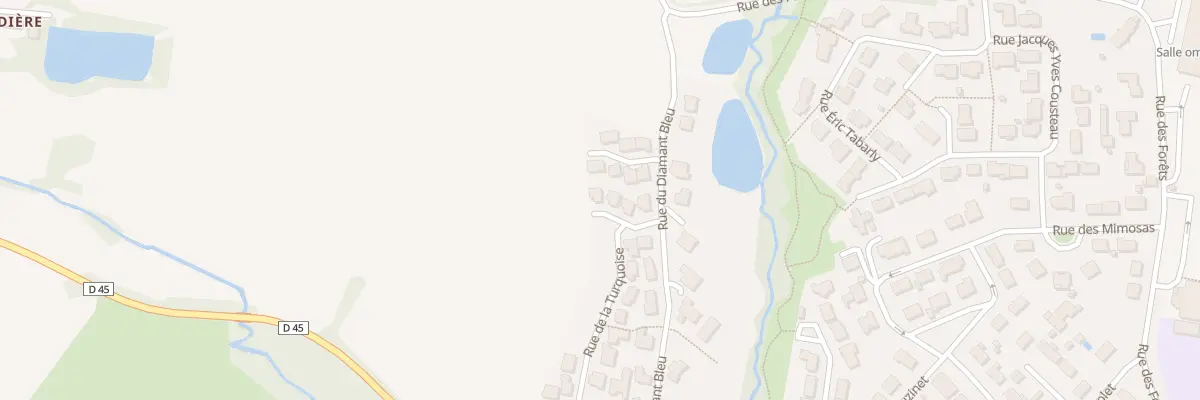 Plan du 8 Rue de la Topaze à Moutiers-les-Mauxfaits