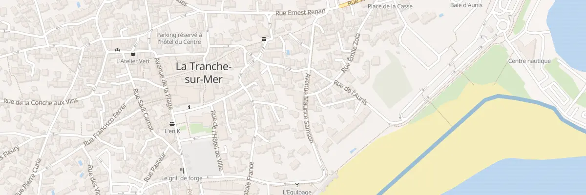 Plan du 12B Av Maurice Samson à La Tranche-sur-Mer