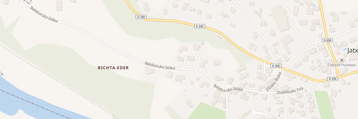 Plan du 272 Beleburuko Bidea à Jatxou