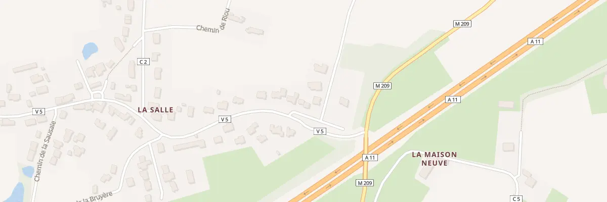 Plan du 107B Rue de la Salle à Carquefou