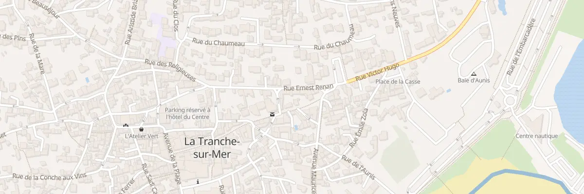 Plan du 36T Rue ernest renan à La Tranche-sur-Mer