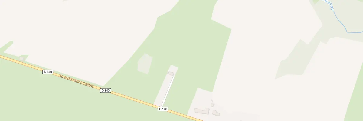 Plan du 8 Rue du Mont Castre au Plessis-Lastelle