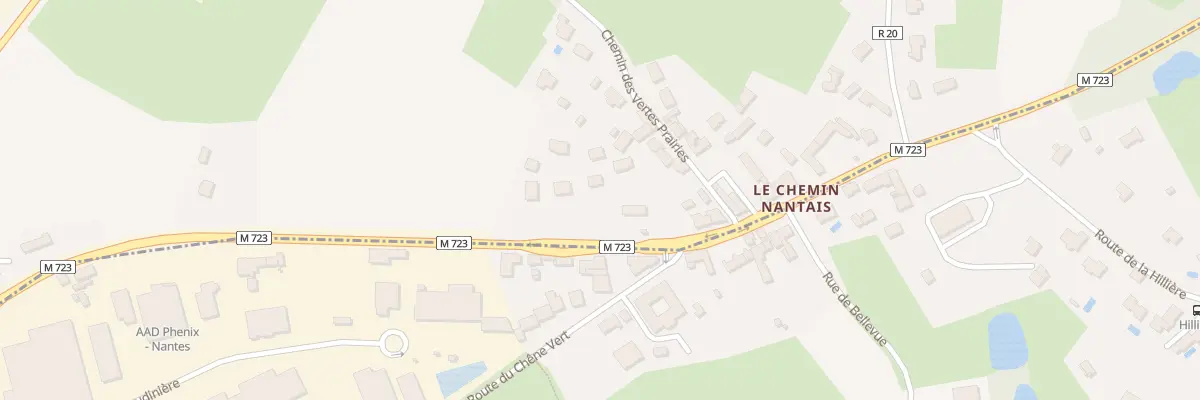 Plan du 9012 Le Chemin Nantais à Carquefou