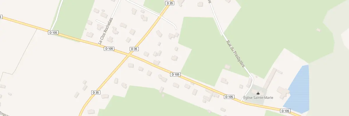 Plan du 7 Bourg l’Eglise La Rochelle à Sartilly-Baie-Bocage