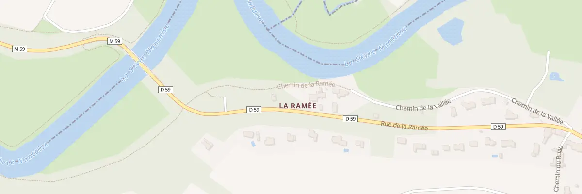 Plan du 5537 La Ramee à Saint-Fiacre-sur-Maine
