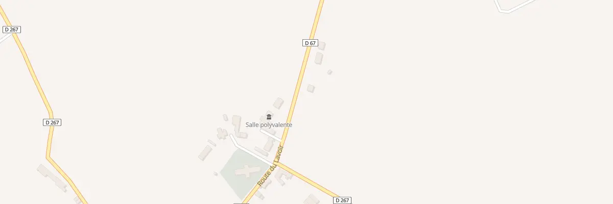 Plan du 5 Rte du Lavoir - Pretot à Montsenelle
