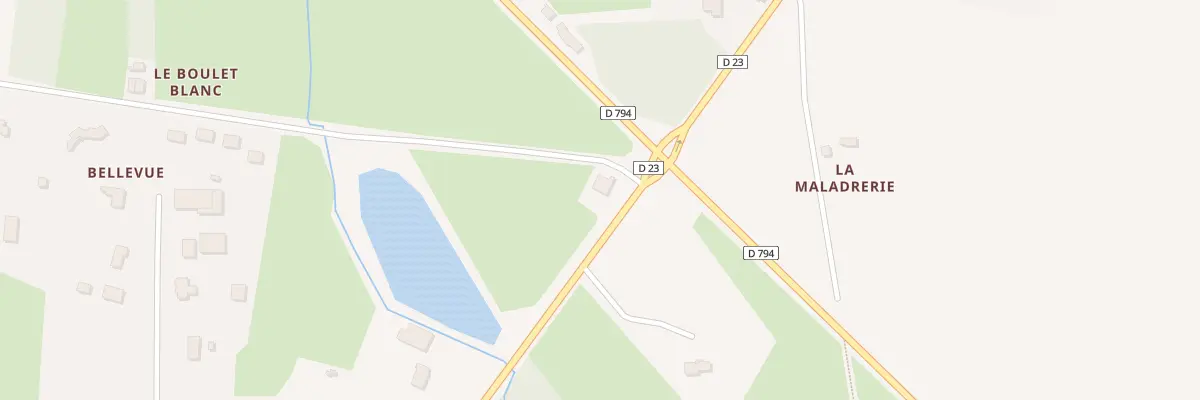 Plan du 2 Parc d’Activites de Bellevue à Mézières-sur-Couesnon