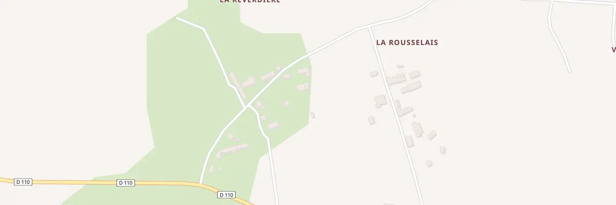 Plan du 5097 La Réverdière à Soulvache