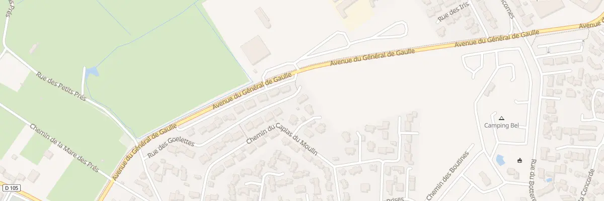Plan du 28 Rue des goélettes à La Tranche-sur-Mer