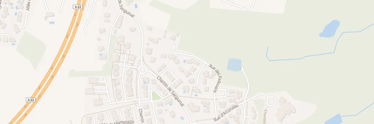 Plan du 11 Rue des Padouans à Bayonne