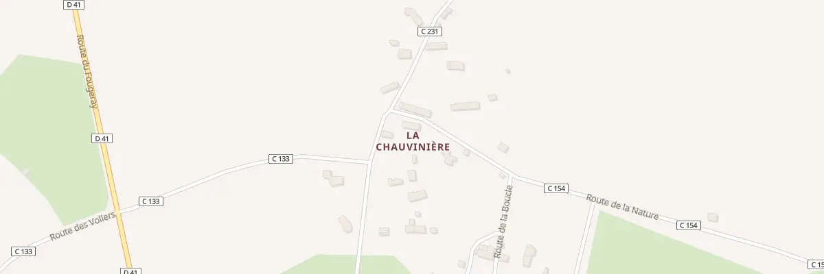 Plan du 7 La Chauviniere à Bacilly