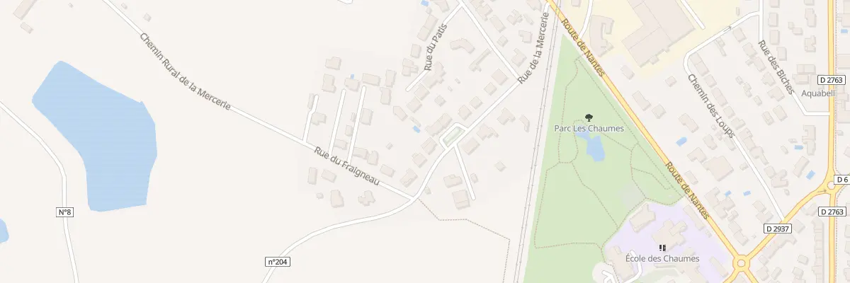 Plan du 46 Rue de la Mercerie à Bellevigny