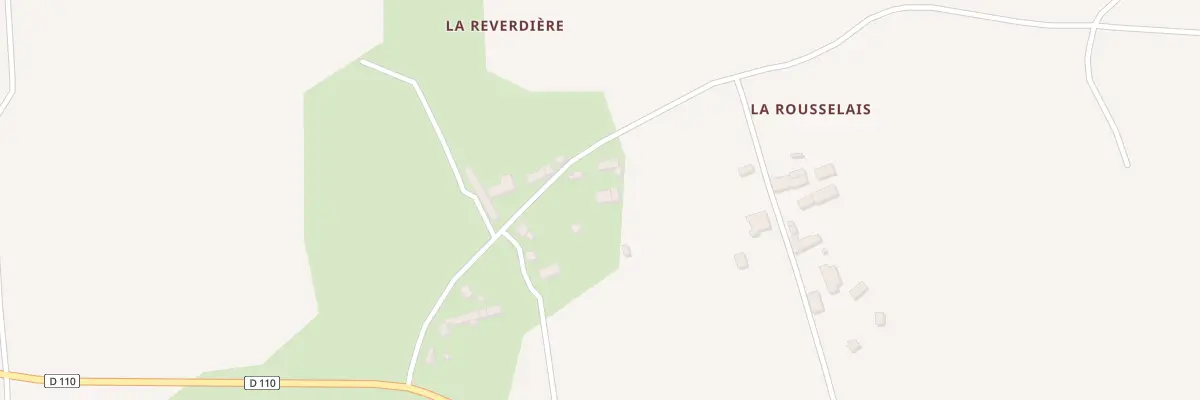 Plan du 5098 La Réverdière à Soulvache