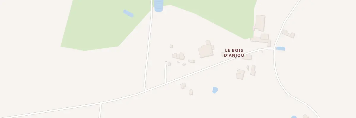 Plan du 5359 Le Bois d’Anjou à Coësmes