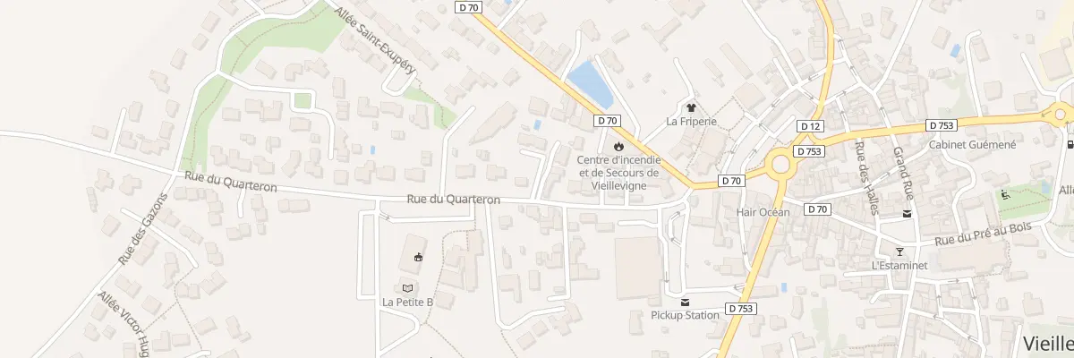 Plan du 9B Rue du Quarteron à Vieillevigne