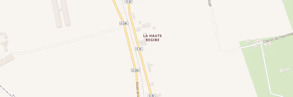 Plan du 5402 La Haute Regibe à Cérences