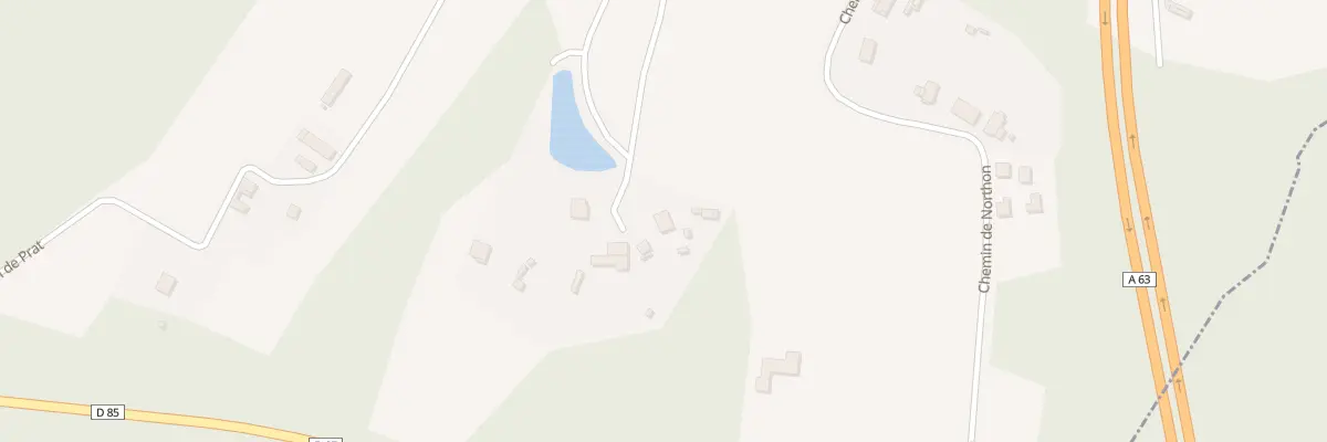 Plan du 437 Che de Lansolles à Ondres