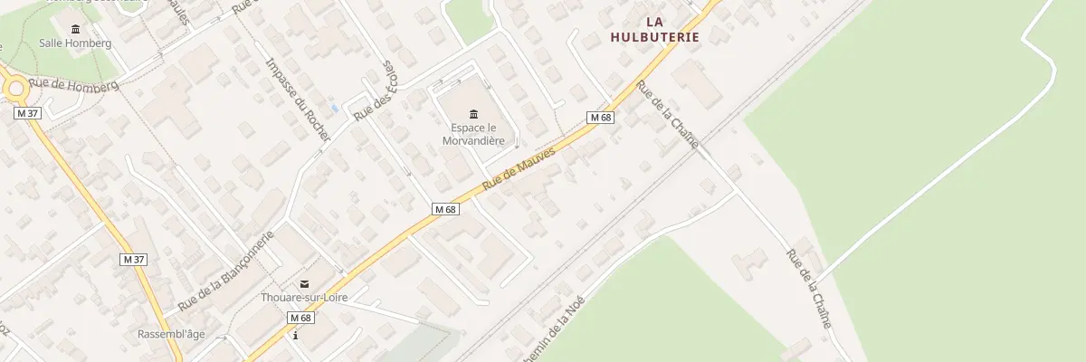 Plan du 24 Rue de Mauves à Thouaré-sur-Loire